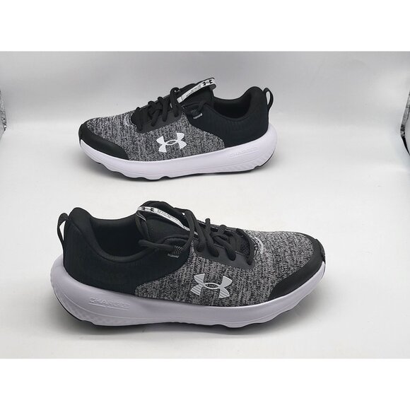 Under Armour UA Charged Revitalize Youth Running Shoes Size 7 Black 3026779 300 - Picture 3 of 10